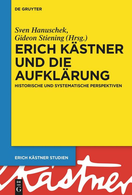 Produktbild: Erich K&auml;stner und die Aufkl&auml;rung