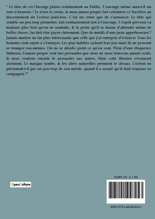 Produktbild: L'Art de ne point s'ennuyer