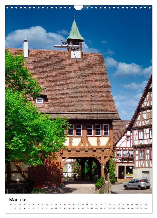 Produktbild: Rems und Murr (Wandkalender 2026 DIN A3 hoch), CALVENDO Monatskalender