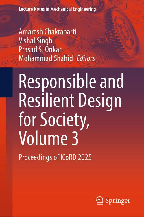 Produktbild: Responsible and Resilient Design for Society, Volume 3