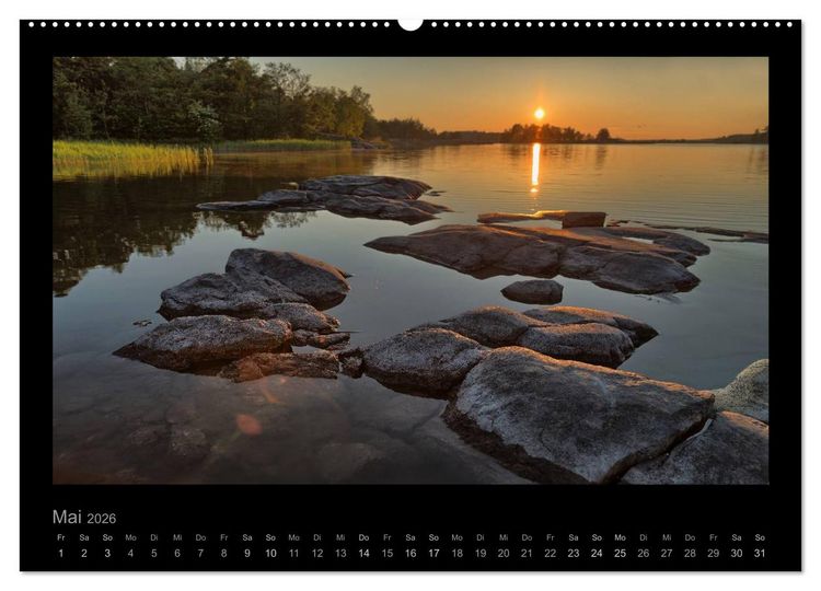 Produktbild: Finnland - Faszination S&uuml;dwesten (Wandkalender 2026 DIN A2 quer), CALVENDO Monatskalender