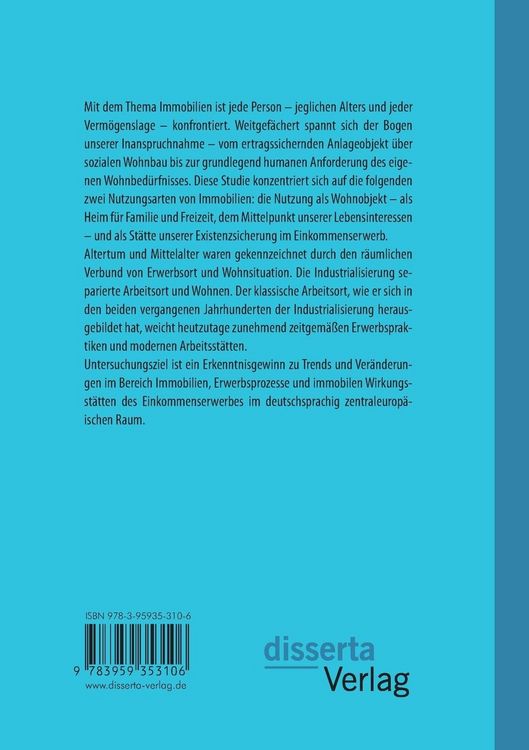 Produktbild: Immobilien der Zukunft - Arbeitspl&auml;tze von Morgen. Trends und Erwartungen in der Immobilienwirtschaft und in der Arbeitswelt