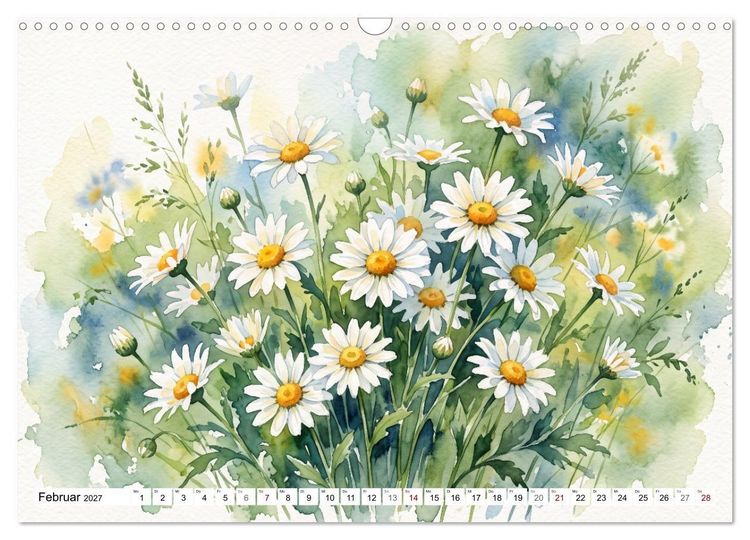 Produktbild: Bl&uuml;tenzauber des Sommers (Wandkalender 2027 DIN A3 quer), CALVENDO Monatskalender