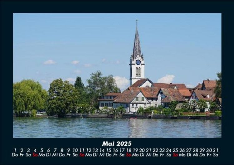 Produktbild: Die Seen der Erde 2025 Fotokalender DIN A5