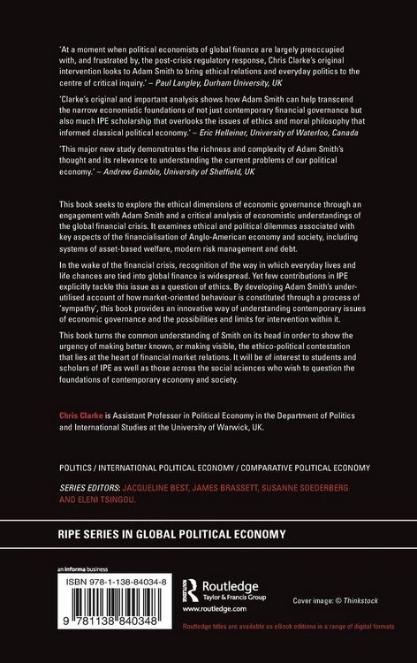 Produktbild: Ethics and Economic Governance