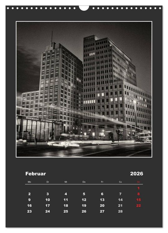 Produktbild: Berlin - Portrait einer Stadt (Wandkalender 2026 DIN A3 hoch), CALVENDO Monatskalender