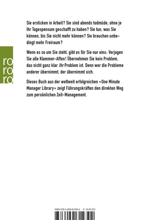 Produktbild: Der Minuten Manager und der Klammer-Affe