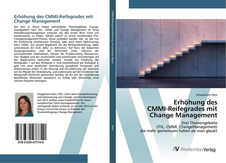 Produktbild: Erh&ouml;hung des CMMI-Reifegrades mit Change Management