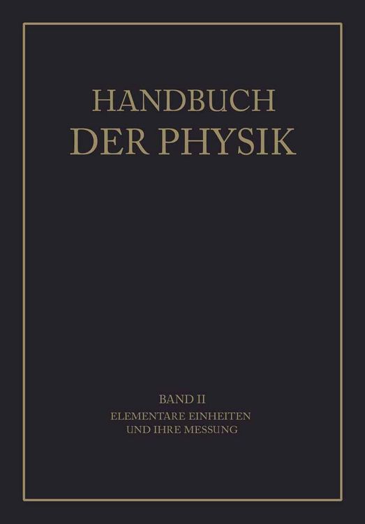 Produktbild: Elementare Einheiten und Ihre Messung