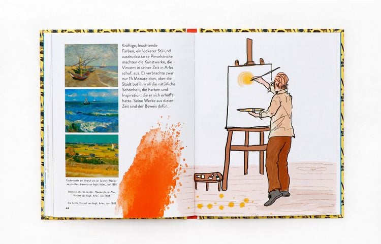 Produktbild: Kleine Bibliothek gro&szlig;er Pers&ouml;nlichkeiten: Vincent van Gogh