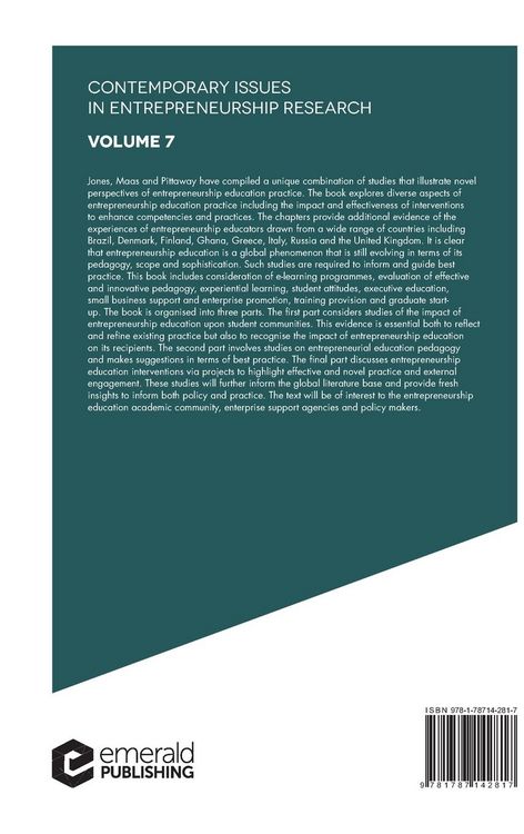 Produktbild: Entrepreneurship Education