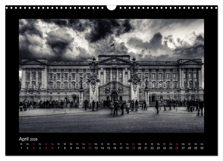 Produktbild: London-Bilder (Wandkalender 2026 DIN A3 quer), CALVENDO Monatskalender