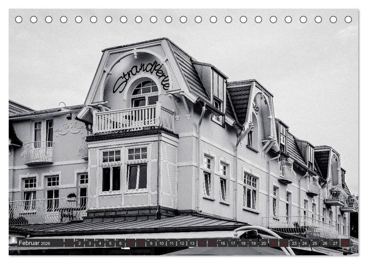 Produktbild: Ein Blick das Ostseebad K&uuml;hlungsborn (Tischkalender 2026 DIN A5 quer), CALVENDO Monatskalender
