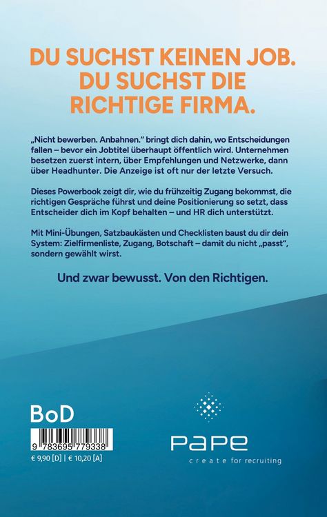 Produktbild: Vom Jobtrauma zum Traumjob Powerbook Band 1