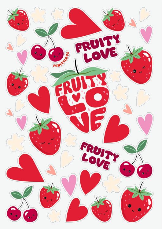 Produktbild: Freundebuch Fruity Love