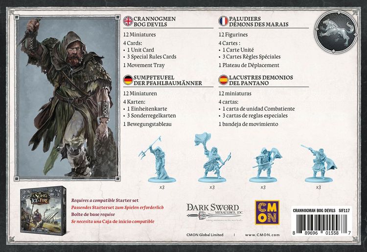 Produktbild: Song of Ice & Fire - Crannogman Bog Devils