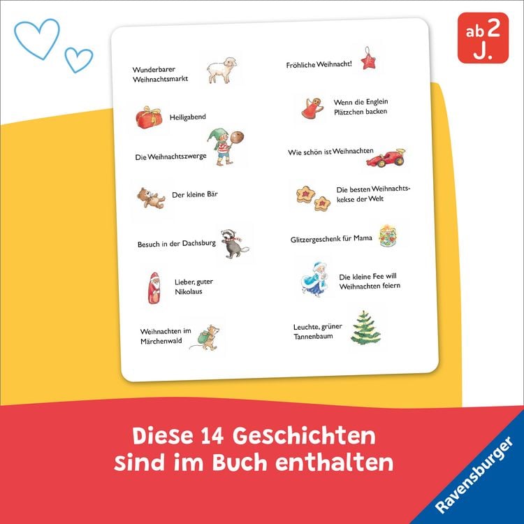 Produktbild: Meine erste Kinderbibliothek - Meine ersten Weihnachts-Geschichten