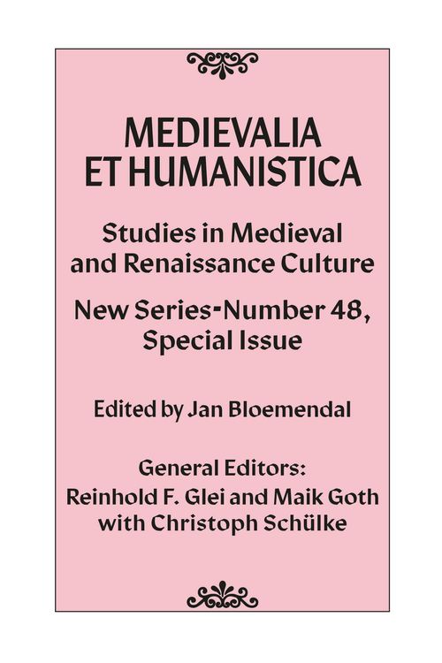 Produktbild: Medievalia et Humanistica, No. 48