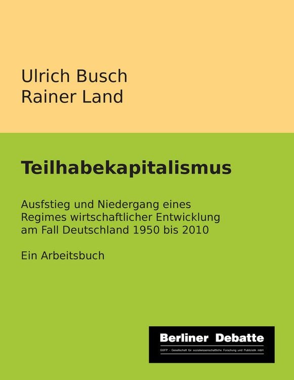 Produktbild: Teilhabekapitalismus