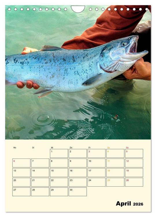 Produktbild: Angeln - extrem faszinierend (Wandkalender 2026 DIN A4 hoch), CALVENDO Monatskalender