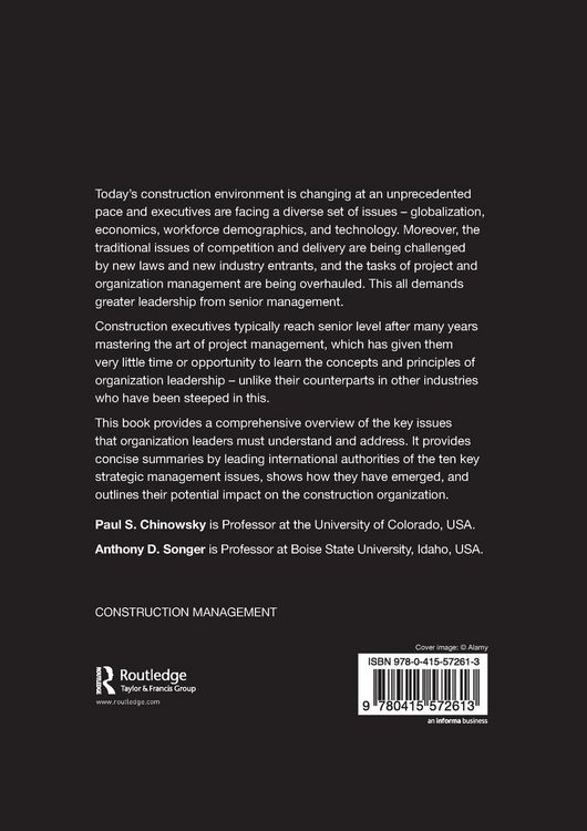Produktbild: Organization Management in Construction