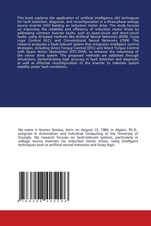 Produktbild: Fault-Tolerant in Voltage Source Inverter for Induction Motor Drive