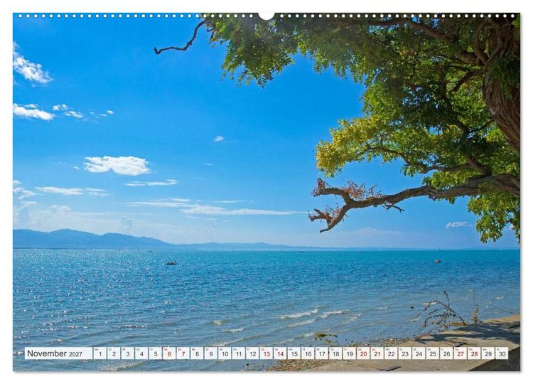 Produktbild: Bodensee - Traumlandschaften am Wasser (Wandkalender 2027 DIN A2 quer), CALVENDO Monatskalender