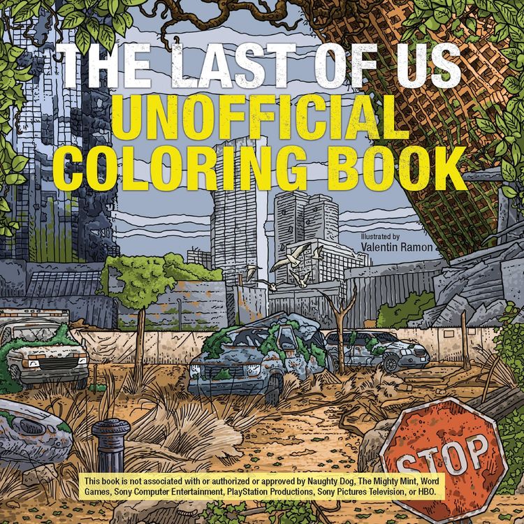 Produktbild: The Last of Us Unofficial Coloring Book