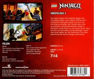 Produktbild: LEGO&reg; Ninjago H&ouml;rspielbox 4