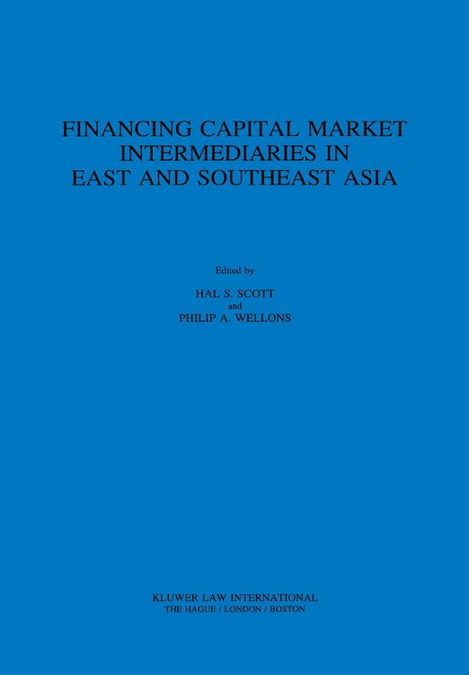 Produktbild: Financing Capital Market Intermediaries in East and Southeast Asia