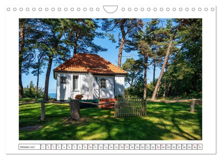 Produktbild: Impressionen von der Ostseeinsel R&uuml;gen (Wandkalender 2027 DIN A4 quer), CALVENDO Monatskalender