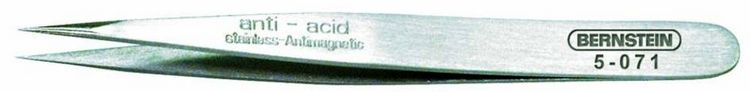 Produktbild: Bernstein Tools for Electronics 5-071 SMD-Pinzette OC SA Spitz 85mm