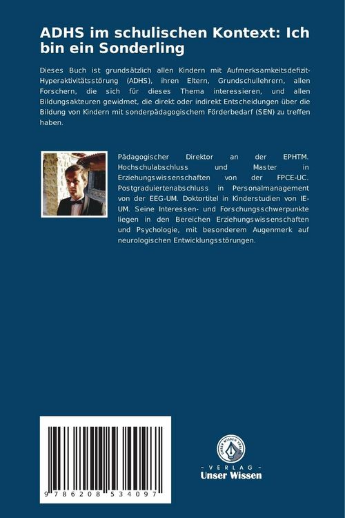 Produktbild: ADHS im schulischen Kontext: Ich bin ein Sonderling