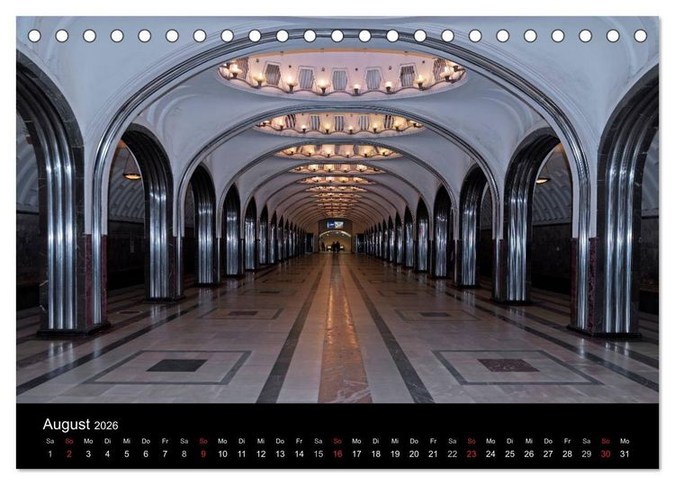 Produktbild: Moskau (Tischkalender 2026 DIN A5 quer), CALVENDO Monatskalender
