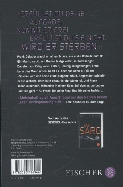 Produktbild: Das Rachespiel