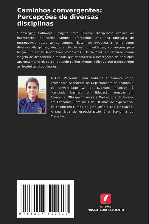 Produktbild: Caminhos convergentes: Percep&ccedil;&otilde;es de diversas disciplinas