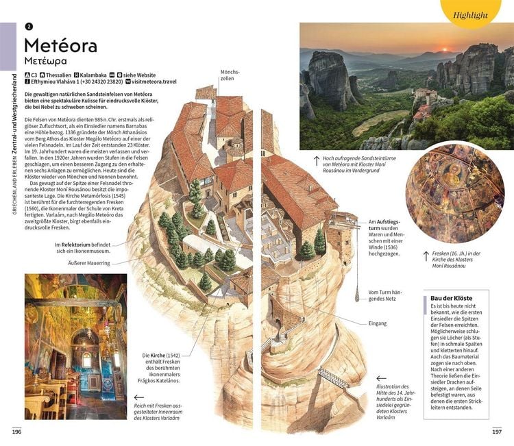 Produktbild: Vis-&agrave;-Vis Reisef&uuml;hrer Griechenland, Athen & Festland