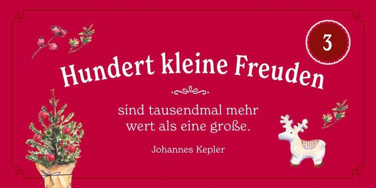 Produktbild: 24 kleine Weihnachtsfreuden