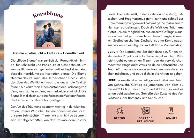 Produktbild: Orakel-Kartenset: Bl&uuml;tenorakel | Nutze die faszinierende Energie der Blumen und sp&uuml;re die Kraft der Natur