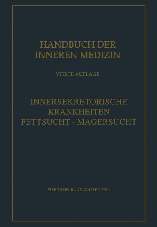 Produktbild: Innersekretorische und Stoffwechselkrankheiten