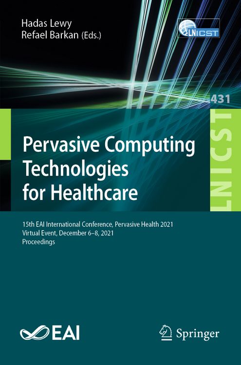 Produktbild: Pervasive Computing Technologies for Healthcare