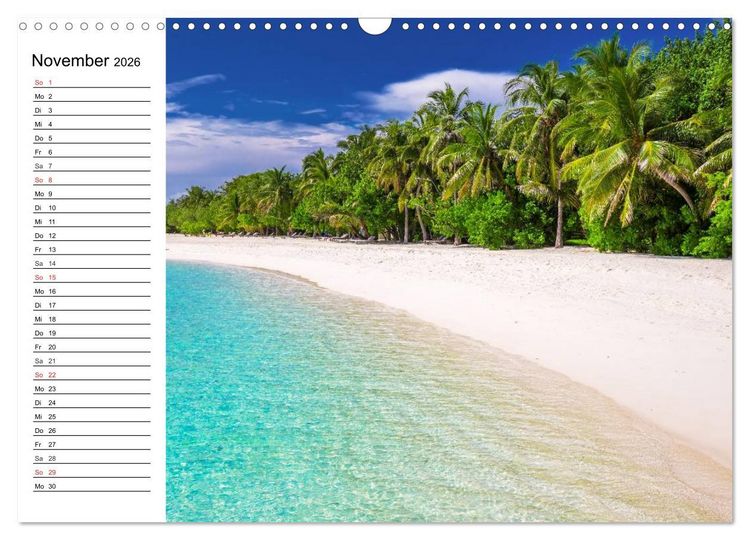 Produktbild: Traumstr&auml;nde in der Karibik (Wandkalender 2026 DIN A3 quer), CALVENDO Monatskalender