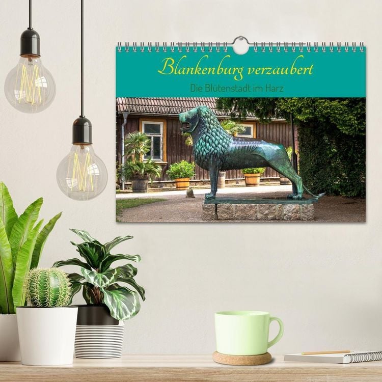 Produktbild: Blankenburg verzaubert - Die Bl&uuml;tenstadt im Harz (Wandkalender 2027 DIN A4 quer), CALVENDO Monatskalender