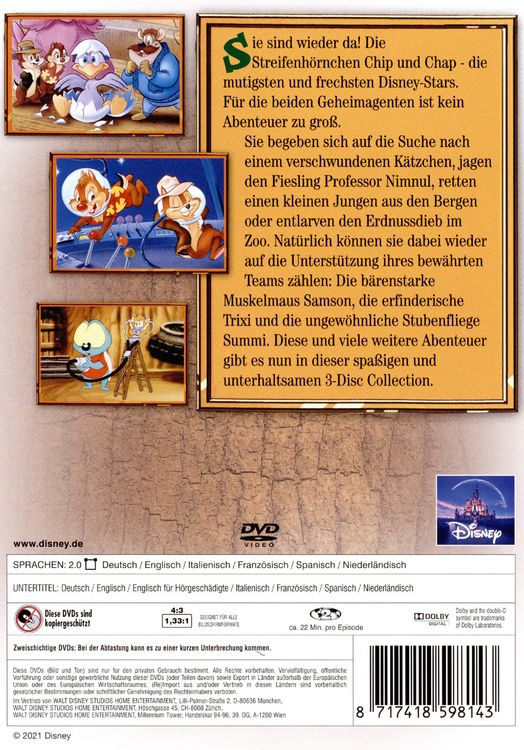 Produktbild: Chip & Chap: Die Ritter des Rechts - Collection 1 [3 DVDs]