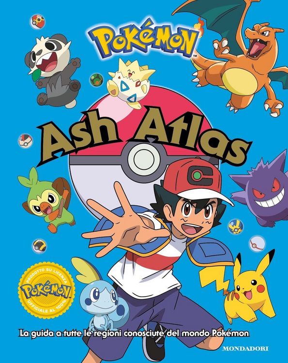 Produktbild: Pok&eacute;mon. Ash Atlas. La guida a tutte le regioni conosciute del mondo Pok&eacute;mon