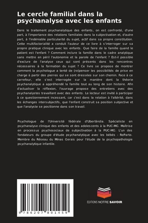 Produktbild: Le cercle familial dans la psychanalyse avec les enfants