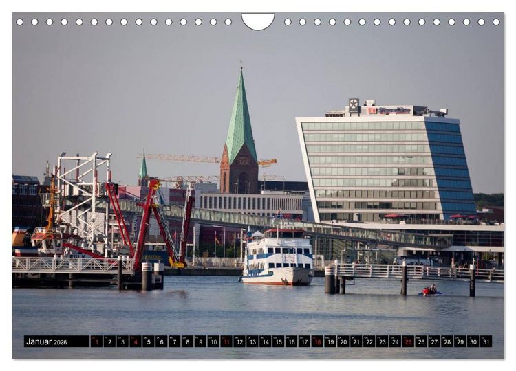 Produktbild: Deutschlands Hauptst&auml;dte (Wandkalender 2026 DIN A4 quer), CALVENDO Monatskalender