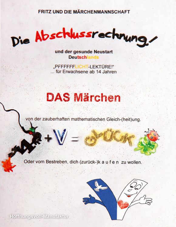 Produktbild: Die Abschlussrechnung und der gesunde Neustart Deutschlands