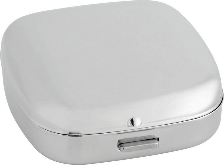 Produktbild: TFA Dostmann 60-1012 Quarz Wecker Silber Alarmzeiten 1