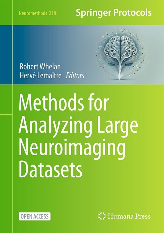 Produktbild: Methods for Analyzing Large Neuroimaging Datasets